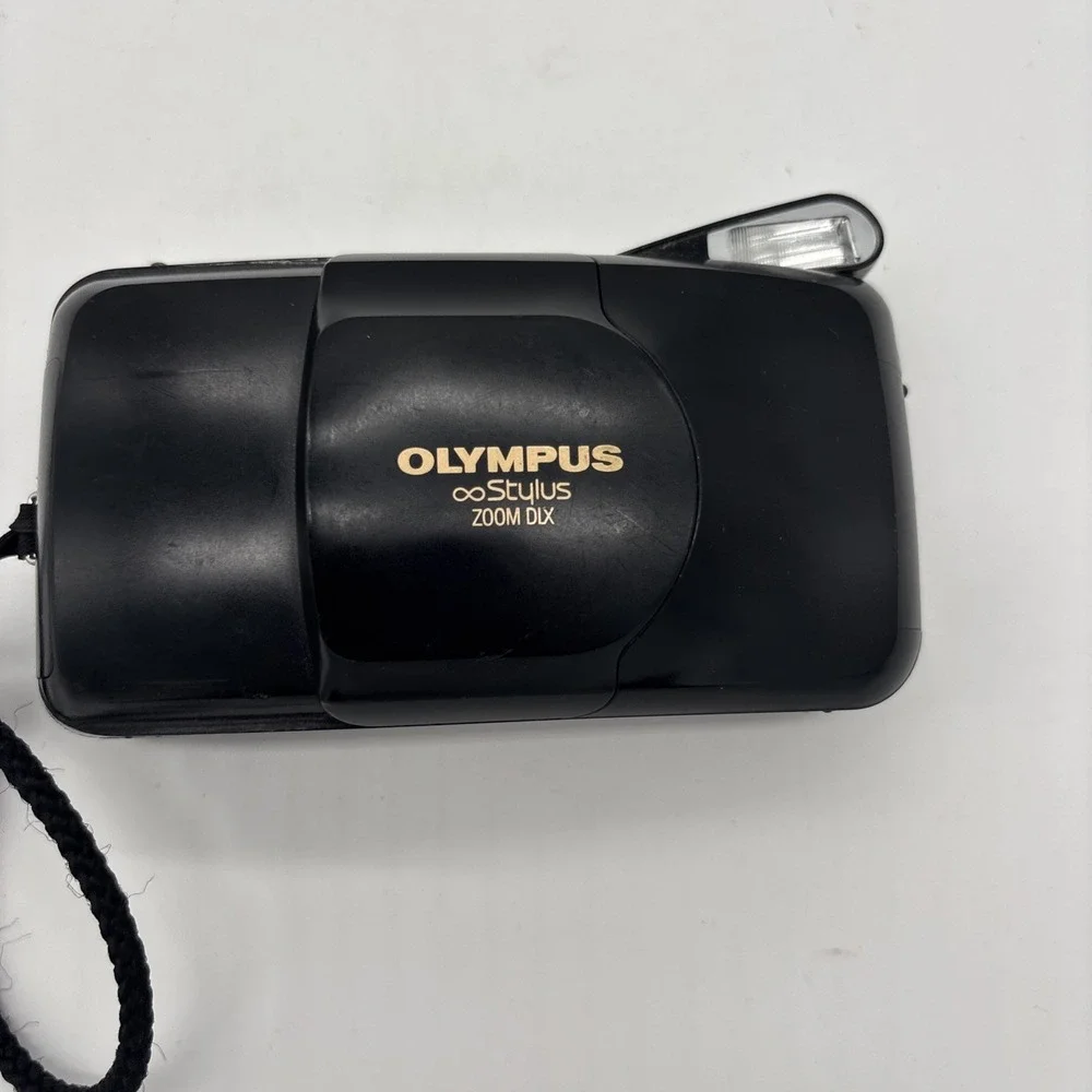 Olympus Stylus Zoom Shoot And Point Camera 35 Mm Film Camera. Untested For Parts